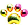 Glittering Metallic Balls