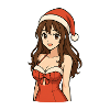 Christmas Anime Costume