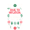 Inflation-Weihnachtskostüm