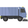 Street sweeper truck