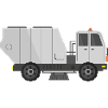 Street sweeper truck