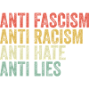 Anti-fascism, anti-racism, anti-hatred, anti-lies