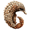 Pangolin Pangolin Pine Cone Pangolins
