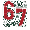 Festive 6 7 Retro Christmas Theme