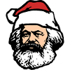 Karl Marx Santa Claus | Silhouette – classic