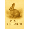 Peace on Earth Rabbit Print