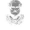Aristotle Quote Portrait: Genius & Madness