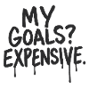 Streetwear Graffiti – My Goals Expensive