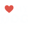 I love my dog Hundeliebe