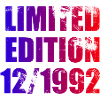 33rd Birthday Limited Edition 12/1992