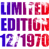 55th Birthday Limited Edition 12/1970