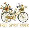 Free Spirit Rider Floral Bike