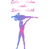 Echte Mädchen Sportakrobatik