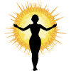 Woman embracing the sun