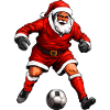 Fussballer Weihnachten