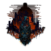 Neonstadt Samurai Lone Wolf