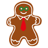 Cookie Man Business Gingerbread Christmas Gift