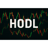 HODL Graphic Motif with Stock Chart