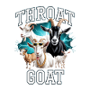Throat Goat Meme Y2K Bootleg Unwearable