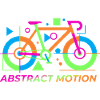 Neon Abstract Bicycle Motion