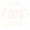 Athlétisme rétro NYC 1978