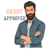 Daddy Approved Beard Man Design