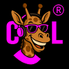 DJ girafe néon avec accessoires roses