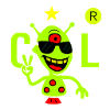 Green Alien with Sunglasses
