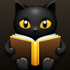 Magical Black Cat with Gold