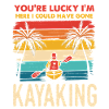Kayaking on the Beach Retro Sunset
