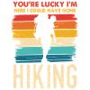 Rainbow Hiking Silhouette