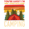 Camping Retro Sunset