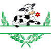 Calf Laurel Wreath with Namespace