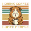 Grumpy Guinea Pig Coffee Quote