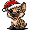 Hyena Christmas