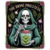 The Brine Priestess Skeleton Cucumber Witch