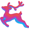 Chromatic Neon Fawn