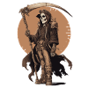 Steampunk Grim Reaper – Industrial Style