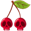 Cherry skulls