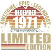 Décembre 1971 - Édition Limitée Décembre 1971