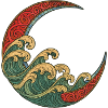 Crescent Wave Mosaic