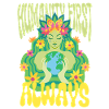 Menschlichkeit Equality Humanity First Always