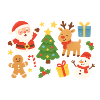 Christmas Magic Santa Reindeer Tree