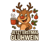 Christmas mulled wine reindeer