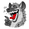Laughing Hyena Cartoon