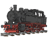 Rivet Counter Railway Locomotive Locomotive