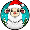 Schaf Weihnachten