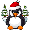 Weihnachten Pinguin