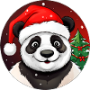 Christmas Panda