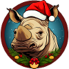 Rhinos Christmas